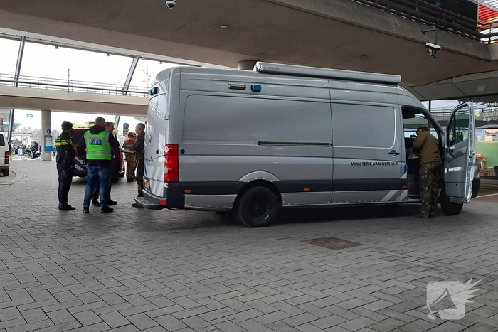 Centraal station ontruimd na aantreffen verdacht pakket