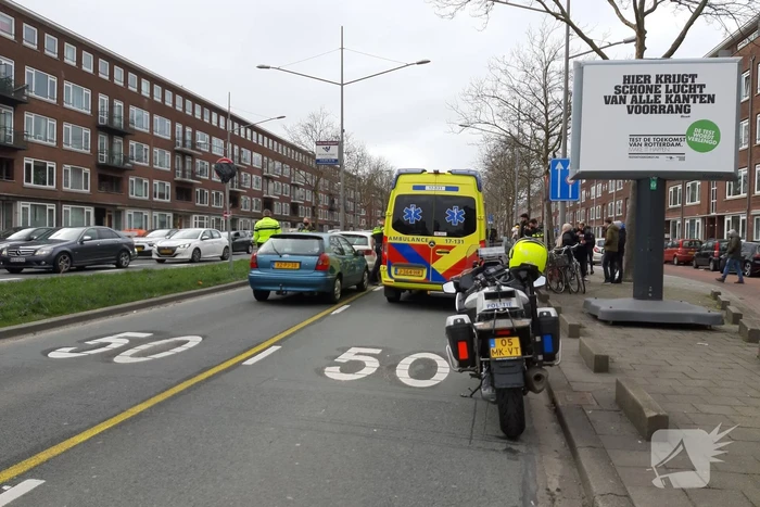 Meerdere voertuigen betrokken bij ongeval