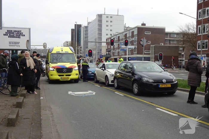Meerdere voertuigen betrokken bij ongeval