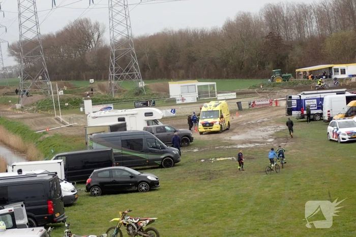Motorcrosser gewond op crossbaan