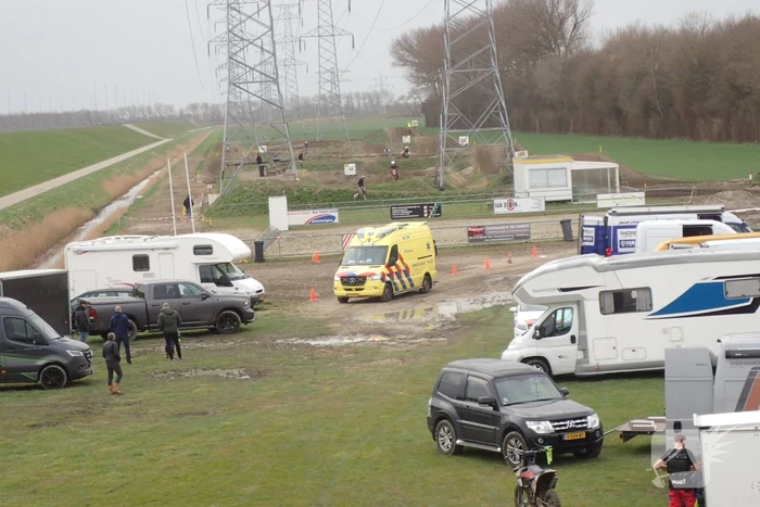 Motorcrosser gewond op crossbaan