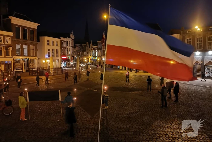 Fakkeloptocht voor de Vrijheid tegen de coronamaatregelen