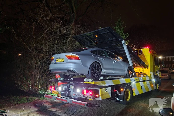 Politie neem een gestolen Audi S7 in beslag