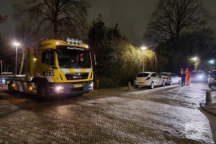Politie neem een gestolen Audi S7 in beslag