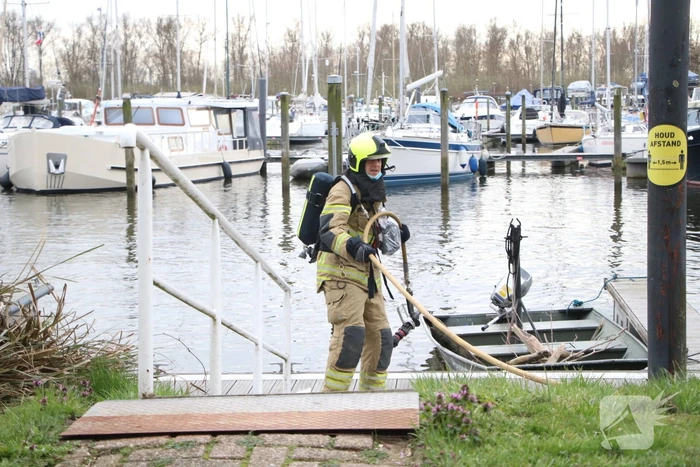 Speedboot naar de kant gebracht na problemen