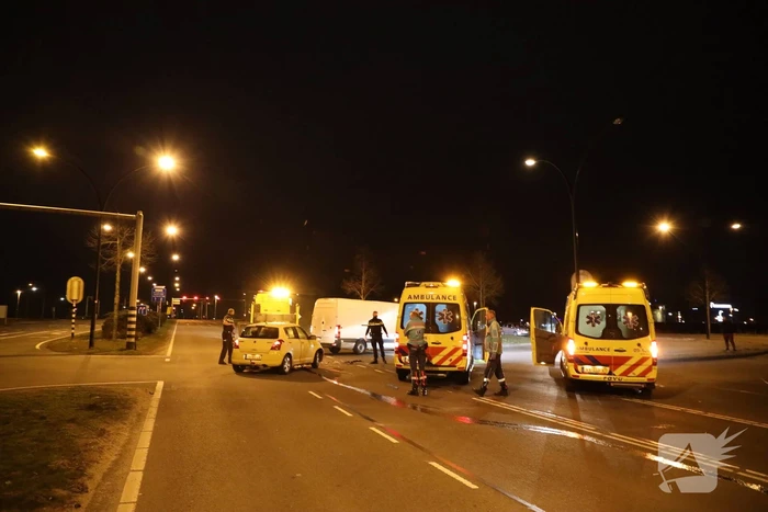 Forse schade bij frontale aanrijding