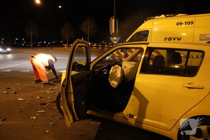 Forse schade bij frontale aanrijding