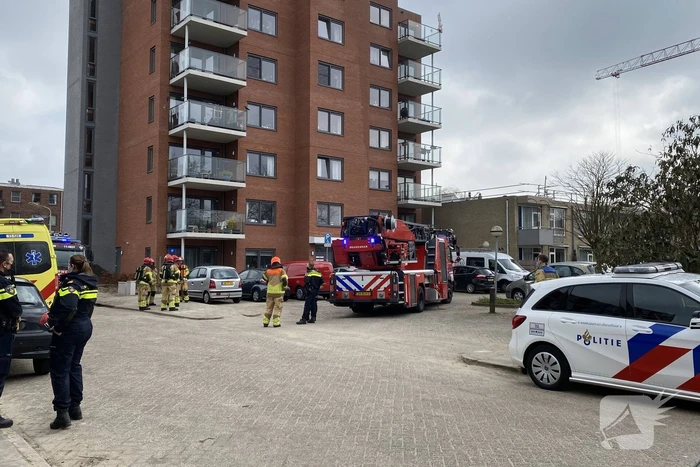 Vlam in de pan zorgt voor brand in appartement