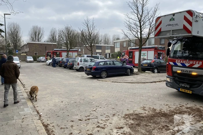 Veel rook bij brand in slaapkamer
