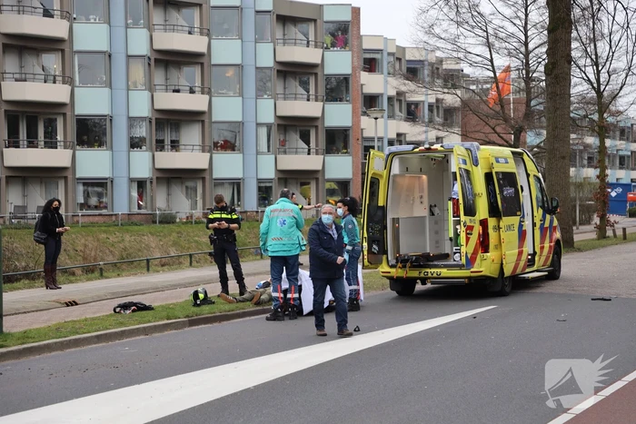 Motorrijder gewond bij ongeval