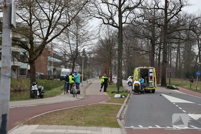 Motorrijder gewond bij ongeval