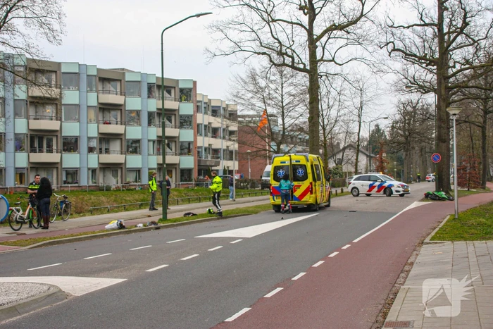 Motorrijder gewond bij ongeval
