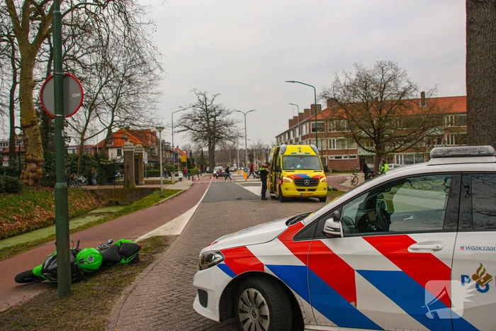 Motorrijder gewond bij ongeval