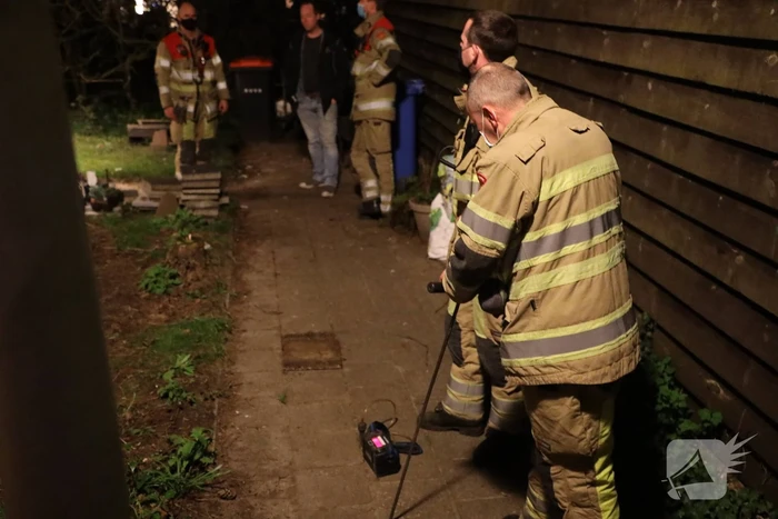 Brandweer ingezet voor gaslucht