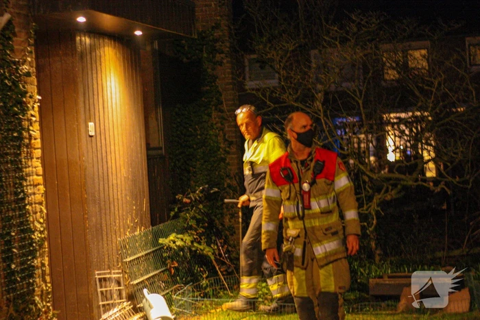 Brandweer ingezet voor gaslucht