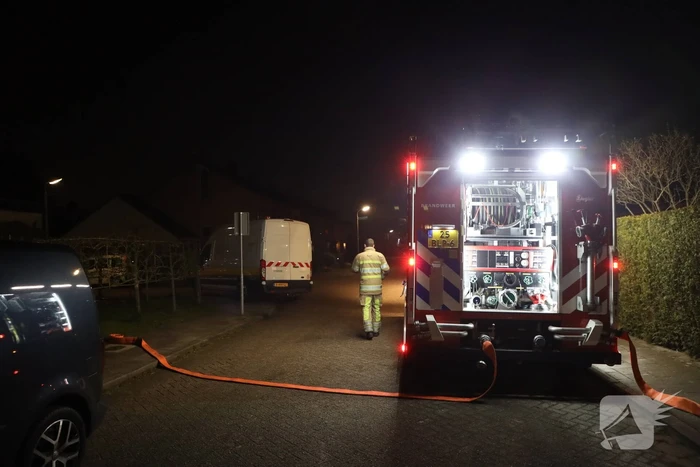 Brandweer ingezet voor gaslucht