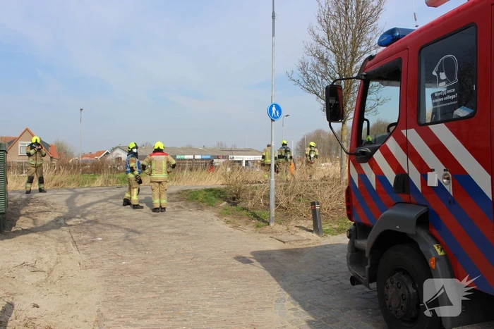 Gasleiding bij graafwerkzaamheden beschadigd