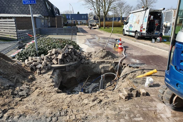 waterlekkage tjalk 32 lelystad