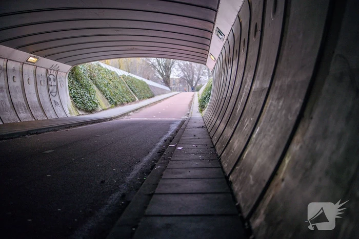Vijf personen aangehouden voor vernielingen in fietstunnel