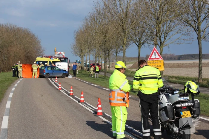 Traumahelikopter ingezet bij ernstig ongeval