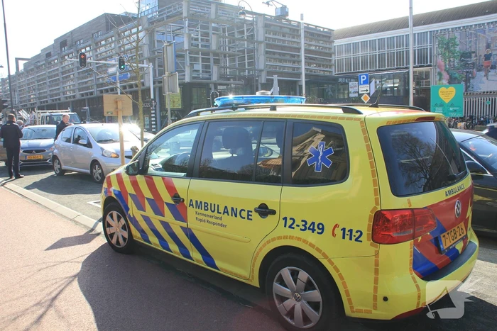 Flinke schade bij kop-staart ongeluk
