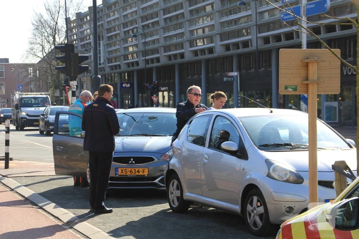 Flinke schade bij kop-staart ongeluk