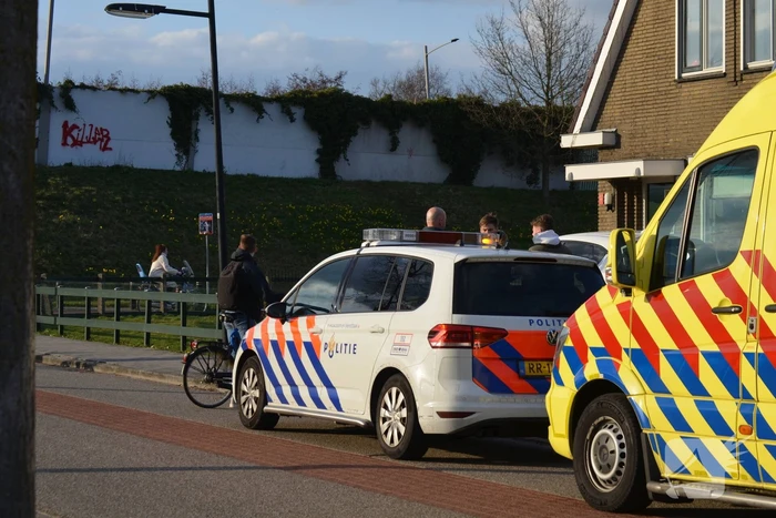 Ongeval tussen fietser en scooter
