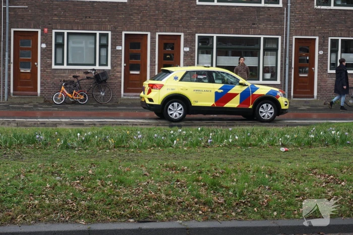 Personenauto botst tegen boom