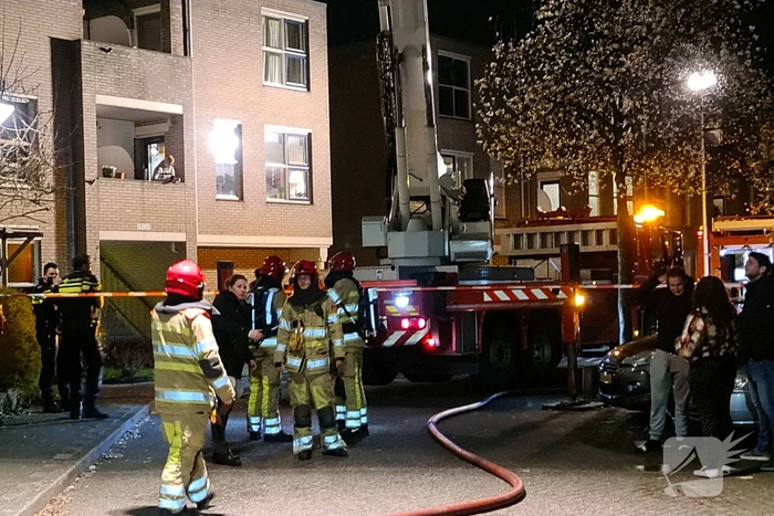 Brand in woning snel geblust