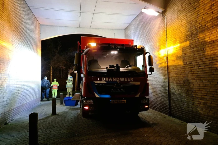 Brand in woning snel geblust