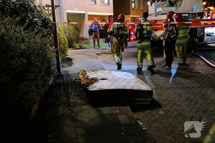 Brand in woning snel geblust