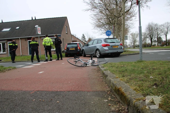 Ongeval tussen wielrenner en auto