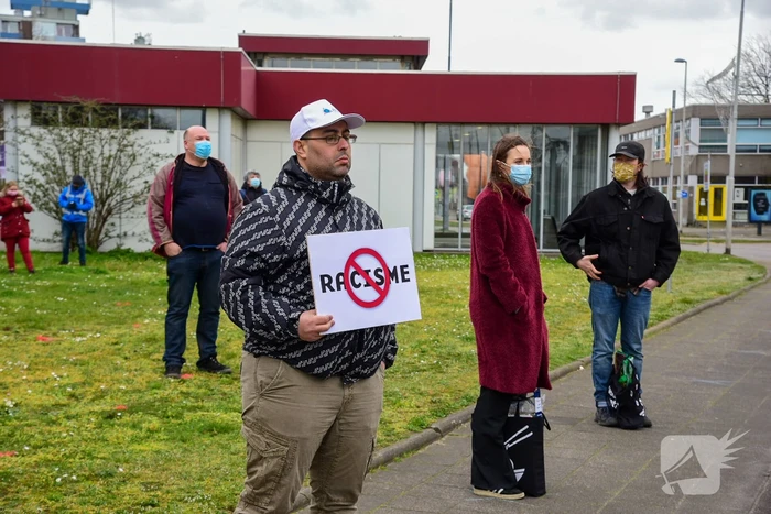 Demonstratie tegen politiegeweld en racisme