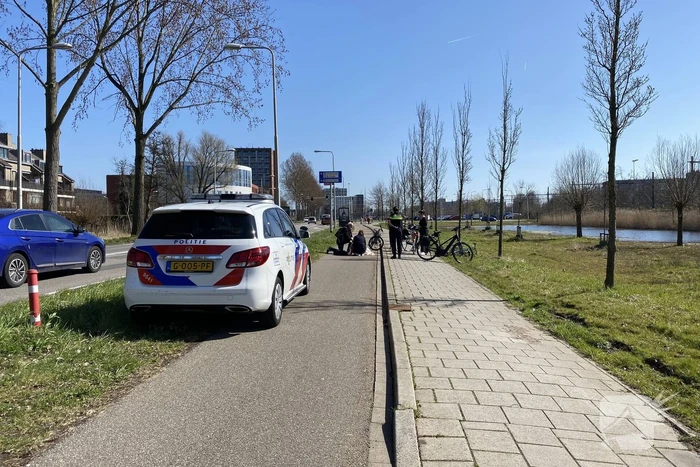 Jonge fietser gewond geraakt op fietspad