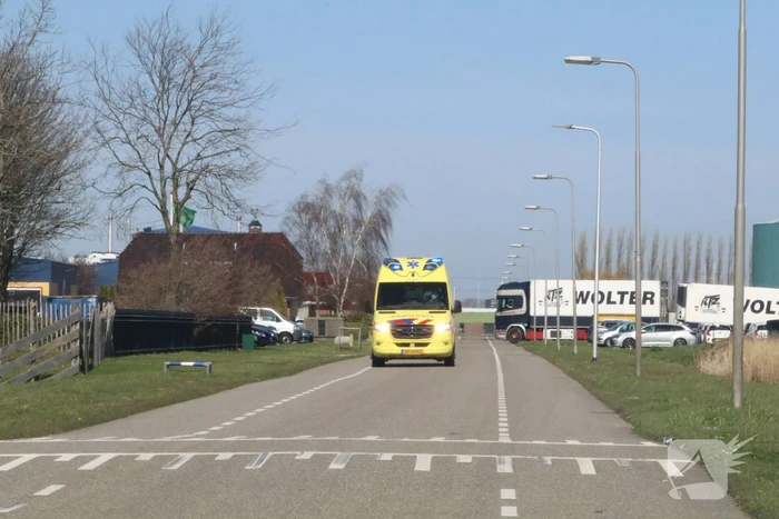 Traumahelikopter landt voor incident bij bedrijf