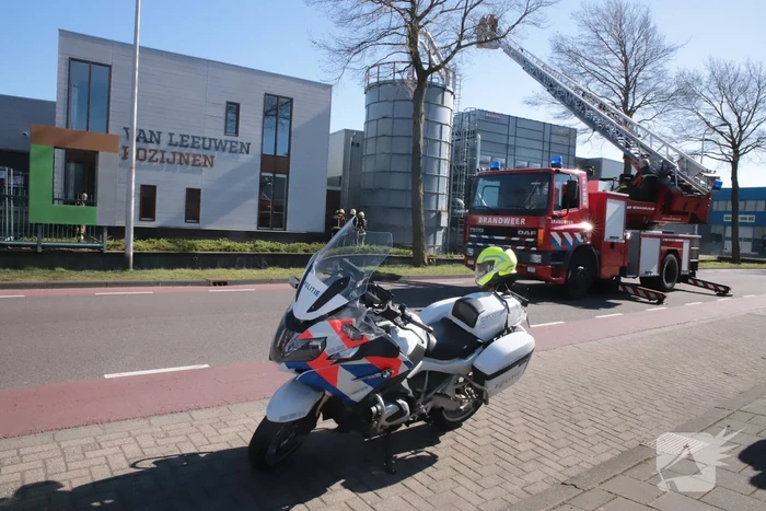 Brand in afzuiginstallatie Van Leeuwen Kozijnen