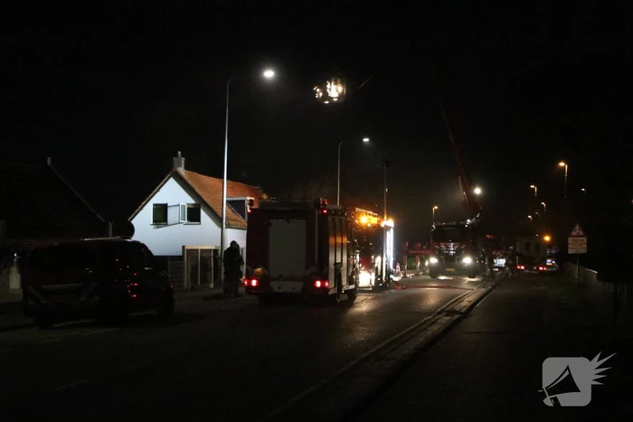 Flinke brand in dijk woning