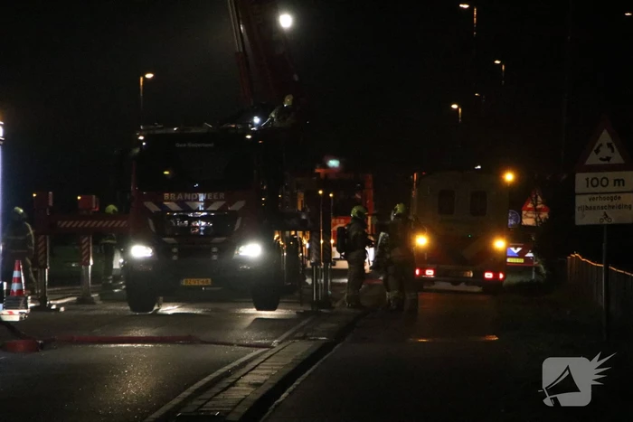 Flinke brand in dijk woning