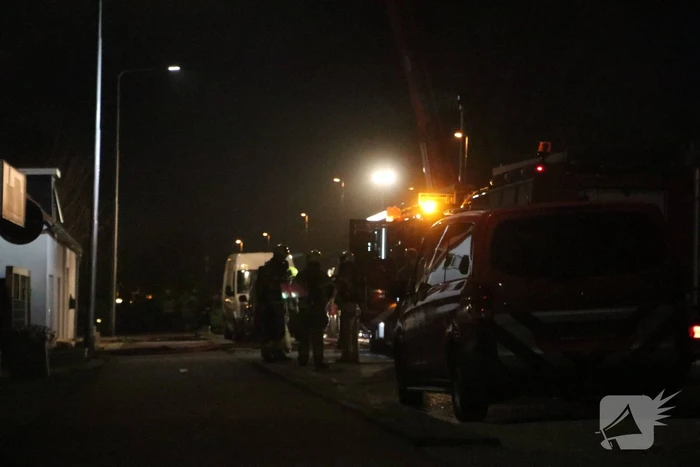 Flinke brand in dijk woning