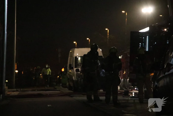 Flinke brand in dijk woning