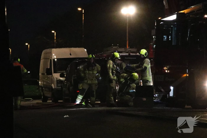 Flinke brand in dijk woning