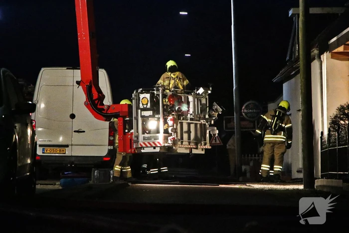 Flinke brand in dijk woning