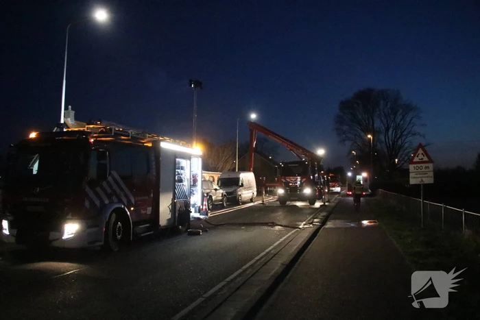 Flinke brand in dijk woning