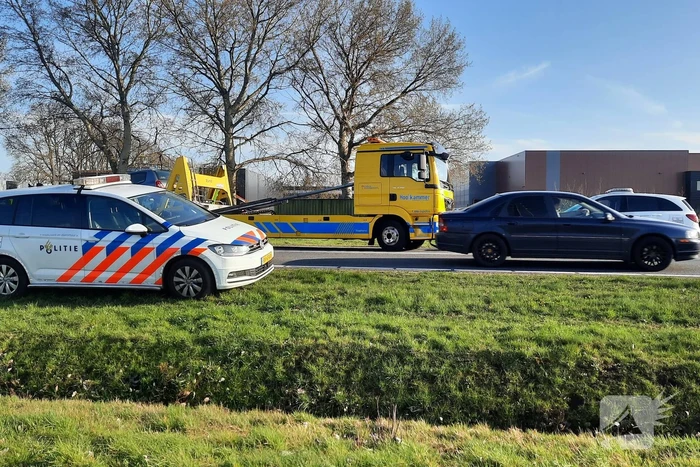 Schade bij kop staart botsing