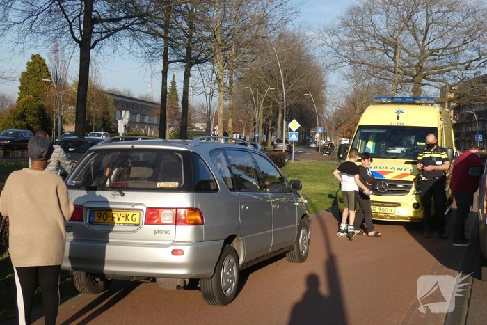 Fietser gewond bij botsing
