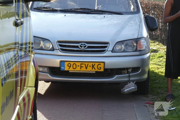 Fietser gewond bij botsing