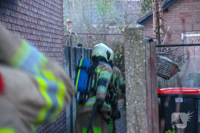 Droger vat vlam in woning