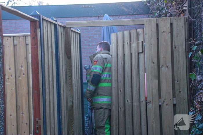 Droger vat vlam in woning