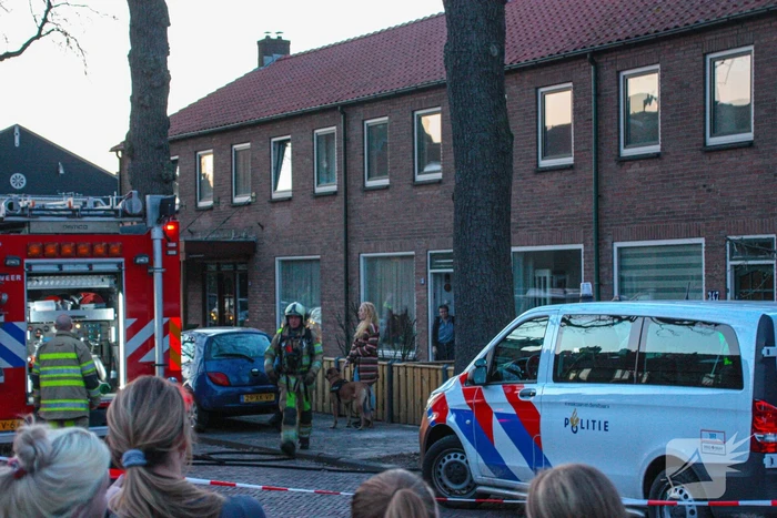 Droger vat vlam in woning