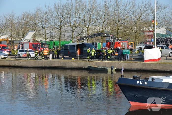 Overleden persoon aangetroffen in water